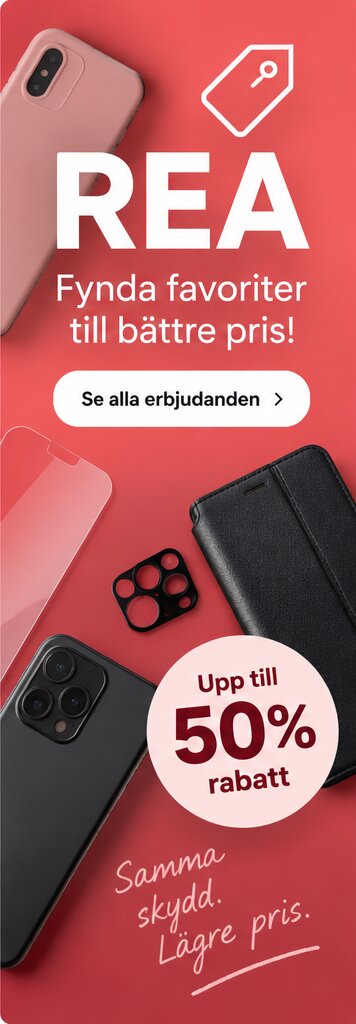Rea — upp till 50% rabatt